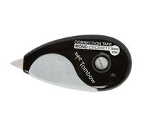 Tombow CT-CD5C11 Correcteur frontal Mono Grip, 5,0 mm x 10 M, noir
