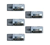 Tombow CT-CM5C10-5P MONO Mono Pocket Correction Tape, largeur de bande 0,2 pouces (5 mm) x 13,1 pi (4 m), noir, 5 pièces