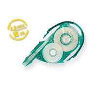 Tombow CT-YXE4 Correcteur latéral Mono CTYXE4 4,2 mm x 16 M, rechargeable, vert