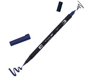 Tombow Dual BRUSH-569 Stylo double pointe pinceau couleur jet bleu