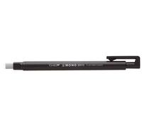 Tombow EH-KUS11 Stylo Gomme de précision MONO zéro, rechargeable, pointe rectangulaire 2,5x5mm, corps noir