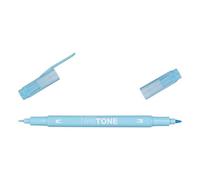 TOMBOW Feutre Dessin Double Pointe 0,8 et 0,3 mm TwinTone bleu ciel