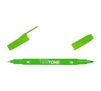 Tombow Feutre Dessin Double Pointe 0,8 Et 0,3 Mm Twintone Jaune Vert