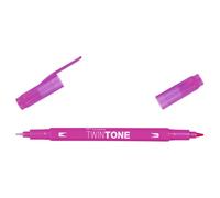 Tombow Feutre Dessin Double Pointe 0,8 Et 0,3 Mm Twintone Rose Fuchsia