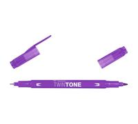 Tombow Feutre Dessin Double Pointe 0,8 Et 0,3 Mm Twintone Violet