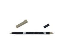 Tombow Feutre Dessin Double Pointe Abt Dual Brush Pen N57 Gris Chaud 5