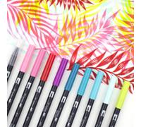 TOMBOW Feutre double pointe ABT DUAL BRUSH PEN, tons gris