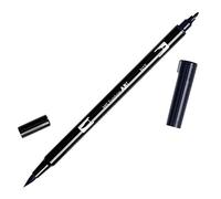 Tombow ABT-N15 Feutre pinceau à 2 pointes Noir