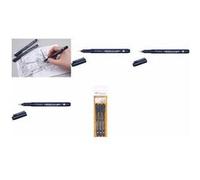 Tombow WS-EFL01 Stylo à pointe fine MONO Noir Épaisseur de trait 01
