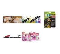 TOMBOW Feutres DUAL BRUSH PEN ABT kit 12 coul…