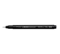 Tombow Fineliner MONO drawing pen, largeur de trait 005 (env. 0,20 mm), encre pigmentée, résistante à l'eau et à la lumière, pour les croquis, pour illustrer et dessiner, noir, WS-EFL-H-005