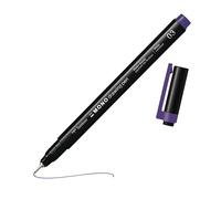 Tombow Fineliner MONO drawing pen lila - Feutre fineliner, stylo de dessin, encre pigmentée résistante à l’eau, pointe 0,3 mm, idéal pour croquis et dessins techniques [WS-EFL18-03]