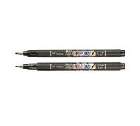 Tombow Fudenosuke Stylo-feutre pointe souple Noir: Fournitures de bureau