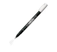 Tombow Fudenosuke Stylo pinceau pastel pour papier noir, blanc