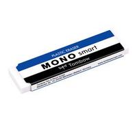Tombow Gomme en plastique 'MONO smart', extra mince, blanc