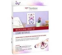 Tombow Kit aquarelle & toile 'Papillons' G