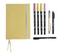 Tombow Kit de journaling créatif BRIGHT, avec carnet G