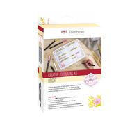 Tombow Kit De Journaling Créatif Brillant - Carnet + Feutres Portemines Et Gomme