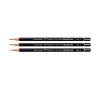 Tombow Lot De 3 Crayons Graphite Haute Qualité Mono 100 5h