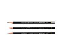 TOMBOW Lot de 3 Crayons Graphite Haute Qualité MONO 100 HB