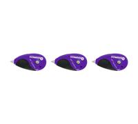 Tombow Lot De 3 Rollers Correcteur Mono Grip - 5 Mm X 10 M Violet/Gris