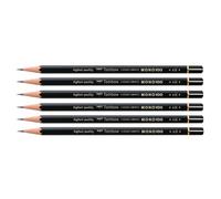 Tombow Lot De 6 Crayons Graphite Haute Qualité Mono 100 4h