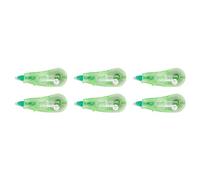 TOMBOW Lot de 6 Rollers correcteur MONO CCE4-4,2 mm x 6 m vert