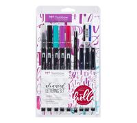 Tombow LS-AVD "Advanced" Lettering Set, Black 1 black
