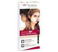 Tombow Marker ABT Dual Brush 12P-4 couleurs de portrait (12)