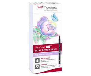 Tombow Marker ABT Dual Brush 18P-5 Pastel (18)