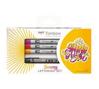 Tombow Marqueur à alcool ABT PRO Set de lettering ensoleillé (5)