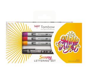 Tombow Marqueur à alcool ABT PRO Set de lettering ensoleillé (5)