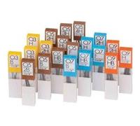 Tombow Recharges pour porte-mine EX-05P-4H 0,5 mm, dureté 4H - Boîte de 12