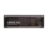 Tombow MONO-100-8H Lot de 12 Crayons graphite MONO 100, dureté 8H