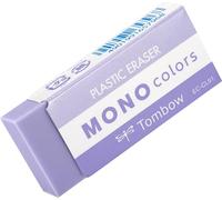 Tombow MONO colors Gomme en plastique coloré, sans phtalates et sans latex, 19 g, pour l'école, le bureau et le dessin