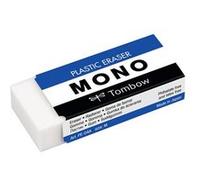 Tombow MONO gomme à effacer Polyvinyl chloride (PVC), Plastique Blanc 1 pièce(s) G