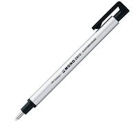Tombow Mono Zero EH-KUR04 Stylo-gomme à bout rond - Argenté