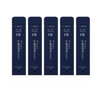 Tombow Monographie MG R5-MGHB42-5P Mine monographique HB 0,5 mm Bleu marine