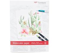 Tombow PB-AQUA Papier aquarelle 24 x 32 cm, 15 feuilles