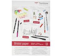 Tombow PB-MARK Bloc à dessin Bristol DIN A4, 25 feuilles