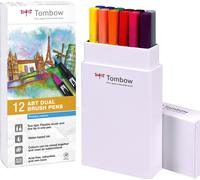 TOMBOW Peintre double fibre "Dual Brush Pen ABT" Couleurs primaires