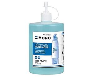 Tombow PR-WTC Recharge de 500 ml pour la colle liquide PT-WTC avec 2 pointes