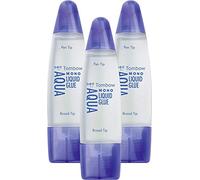 Tombow PT-WTC Colle liquide ultra forte à double pointe 50 ml (lot de 3)