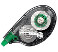 Tombow Roller correcteur MONO CT-YT4 4.2 mm blanc 10 m