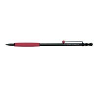 Tombow SH-1000ZS2 Porte-mine Zoom 707,corps noir et rouge, clip rouge