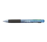 TOMBOW Stylo à bille 4 couleurs Reporter4, bleu-transparent Bleu G