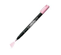 Tombow Stylo pinceau Fudenosuke pastel pour papier noir, rose pâle
