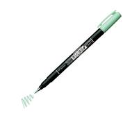 Tombow Stylo pinceau Fudenosuke – Pastel pour papier noir, vert clair