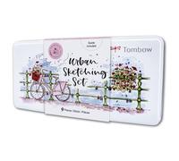 Tombow Urban Sketching Set | 9 produits créatifs | instructions étape par étape | conçu par l'artiste Carla Kamphius [URBAN-SET]