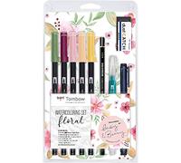 Tombow Water Coloring Set - FL Set D’Aquarelle"Floral", 10 Unité (Lot de 1)